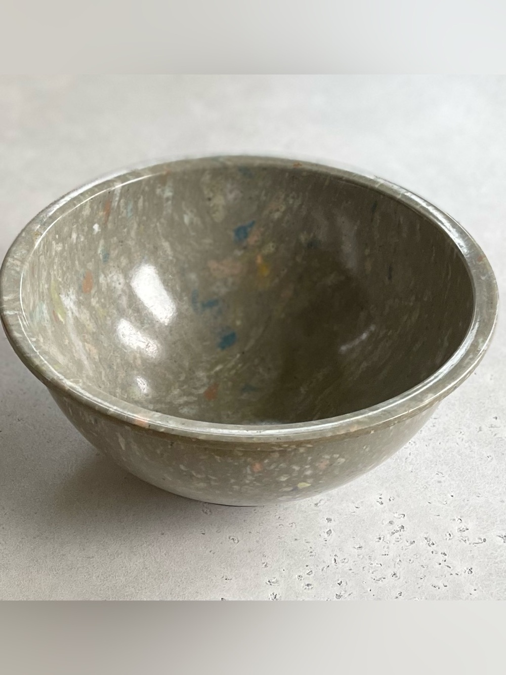 Texas Ware Gray Confetti Melamine Mixing Bowl 118